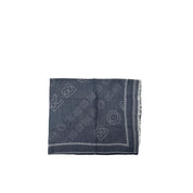 Stola Logo Outline Jacquard Borbonese