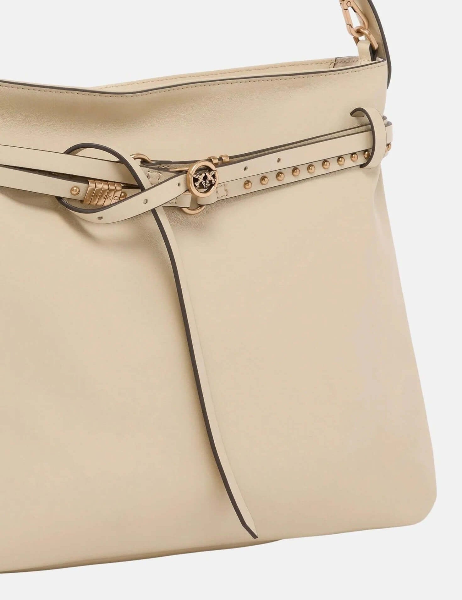 Pinko Borsa Belt Bag in bright pink with adjustable strap, stylish accessory for women, perfect for casual and trendy outfits.