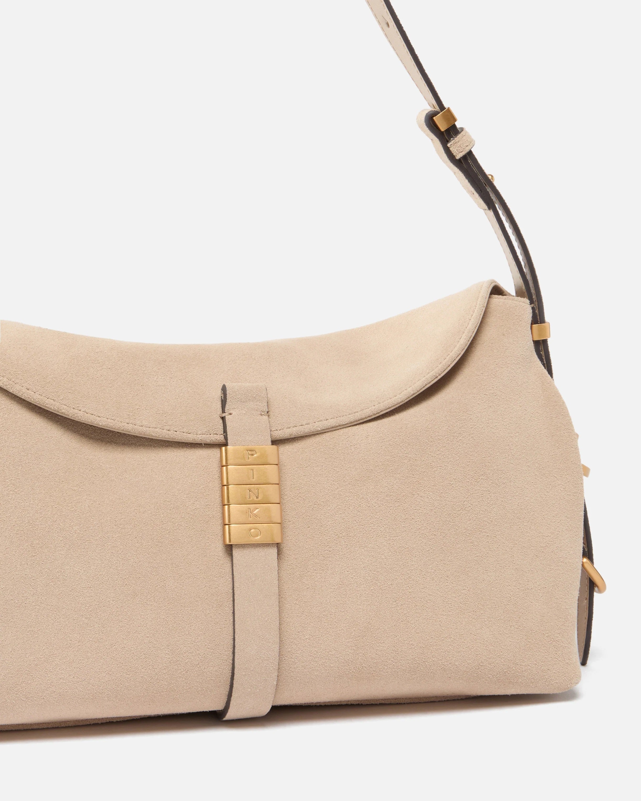 Borsa Saddle Horizontal Classic Pinko
