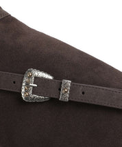 Pinko Suede Trittico Bum Bag