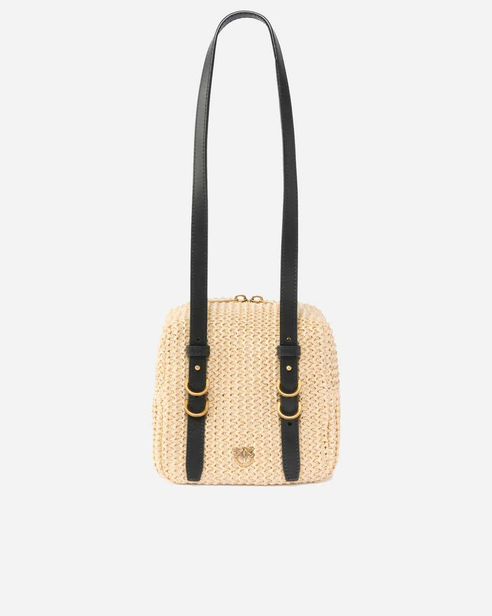 Borsa Cubic Rafia Pinko