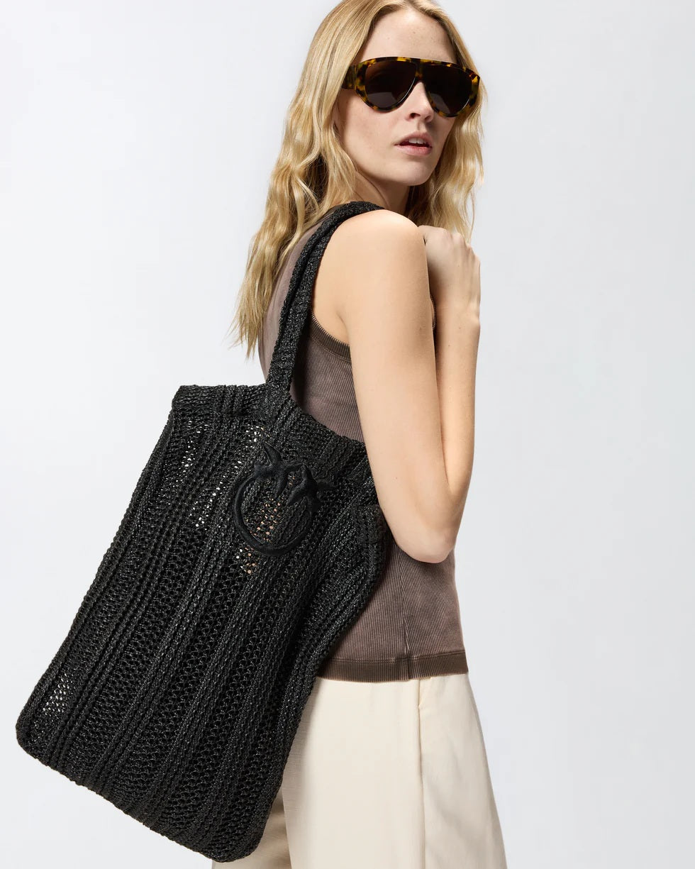 Borsa Shopper Easy Tote Bag Pinko