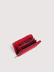 Coccinelle Metallic Soft leather wallet