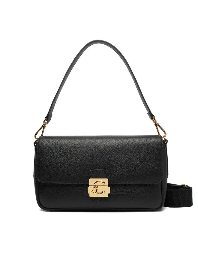 Coccinelle C-Me Lock leather shoulder bag