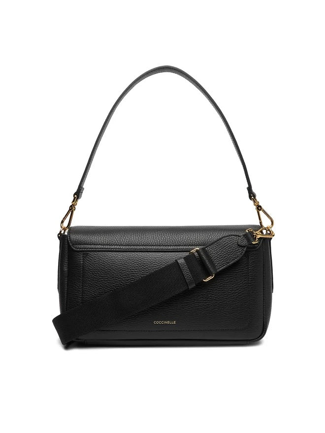 Coccinelle C-Me Lock leather shoulder bag