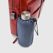 Borsa porta pc e iPad®Pro 12.9" Blue Square in pelle Piquadro