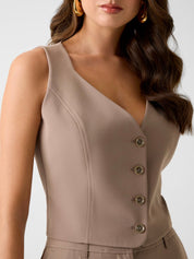 Nausica Tailored Vest Guess - MYLILLY