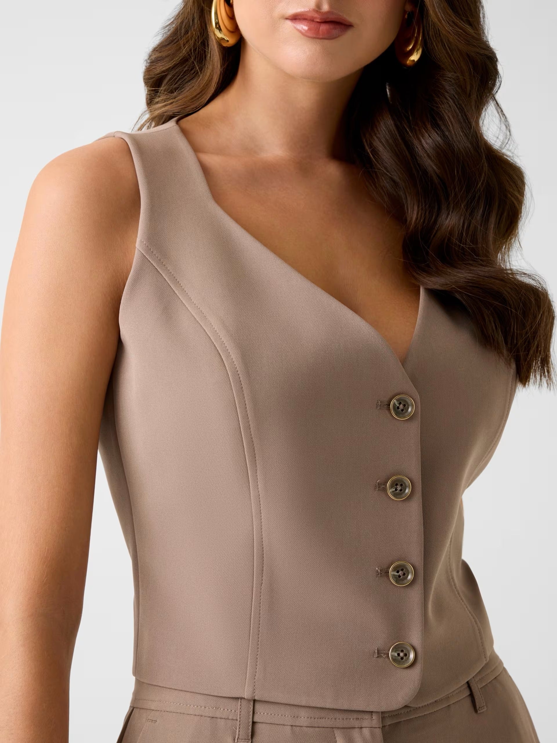 Nausica Tailored Vest Guess - MYLILLY