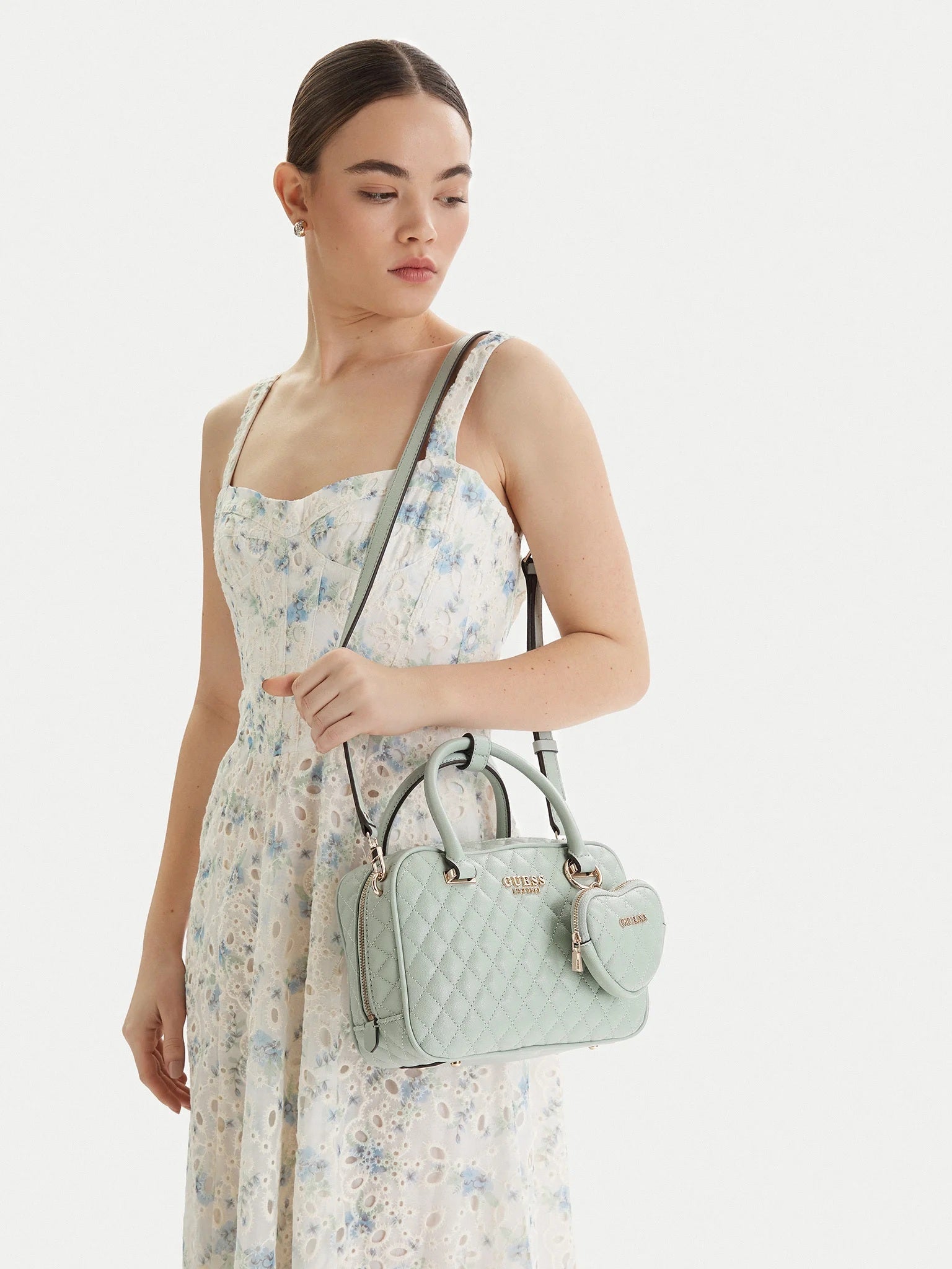 Atabey Box Satchel Guess - MYLILLY