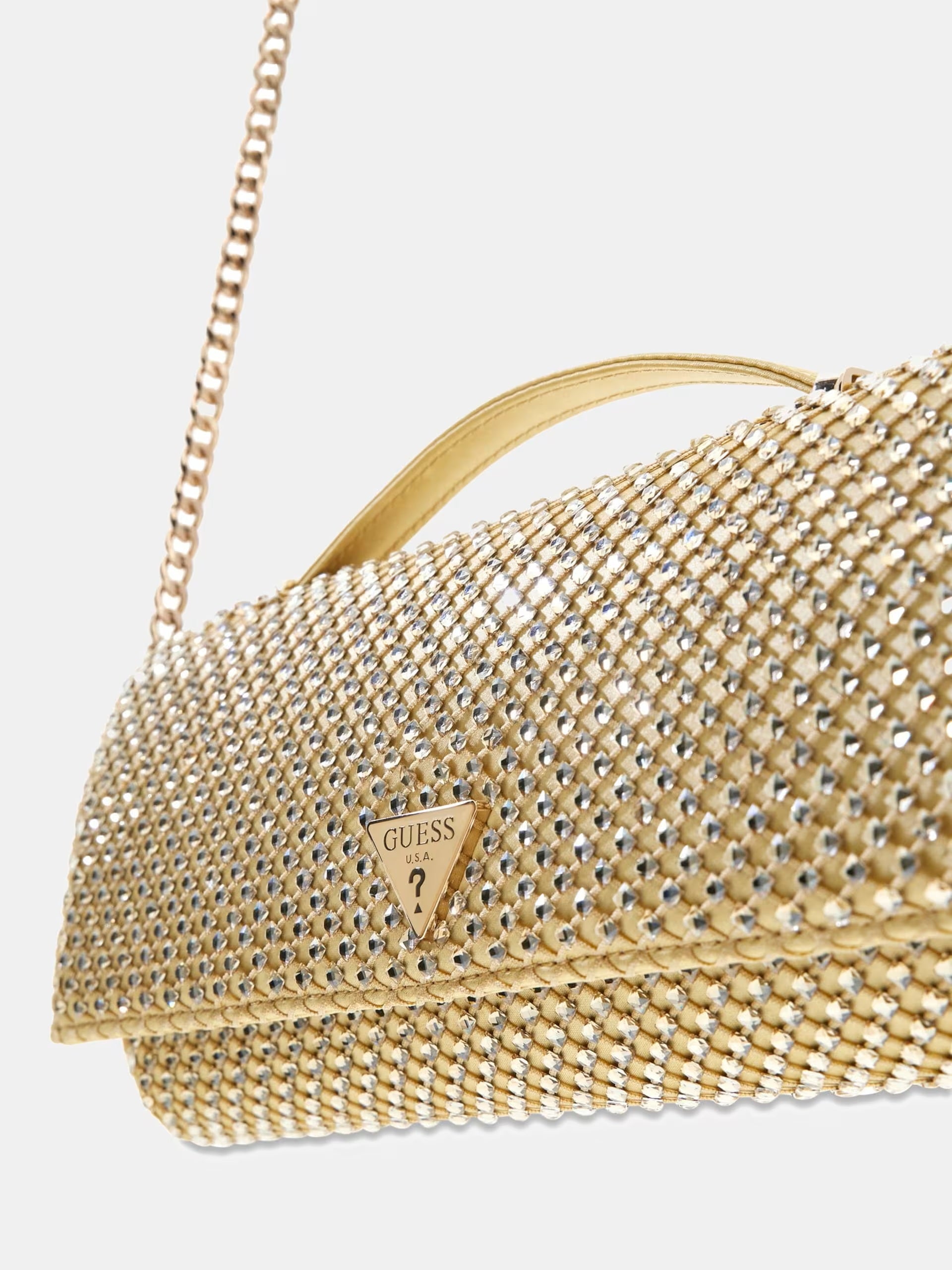Tasmin Top Handle Clutch Guess