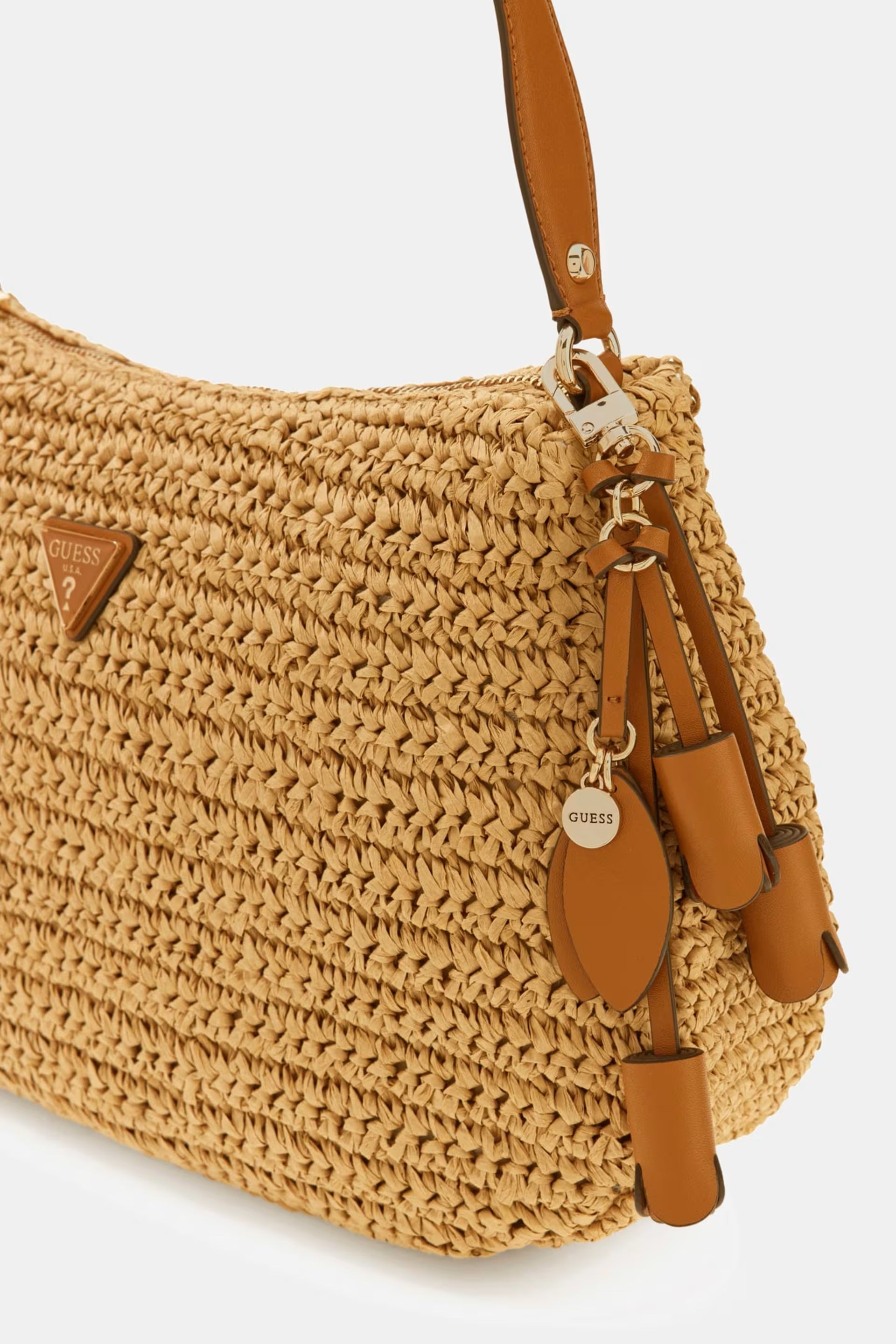 Borsa a spalla Ofelia in paglia Guess - MYLILLY