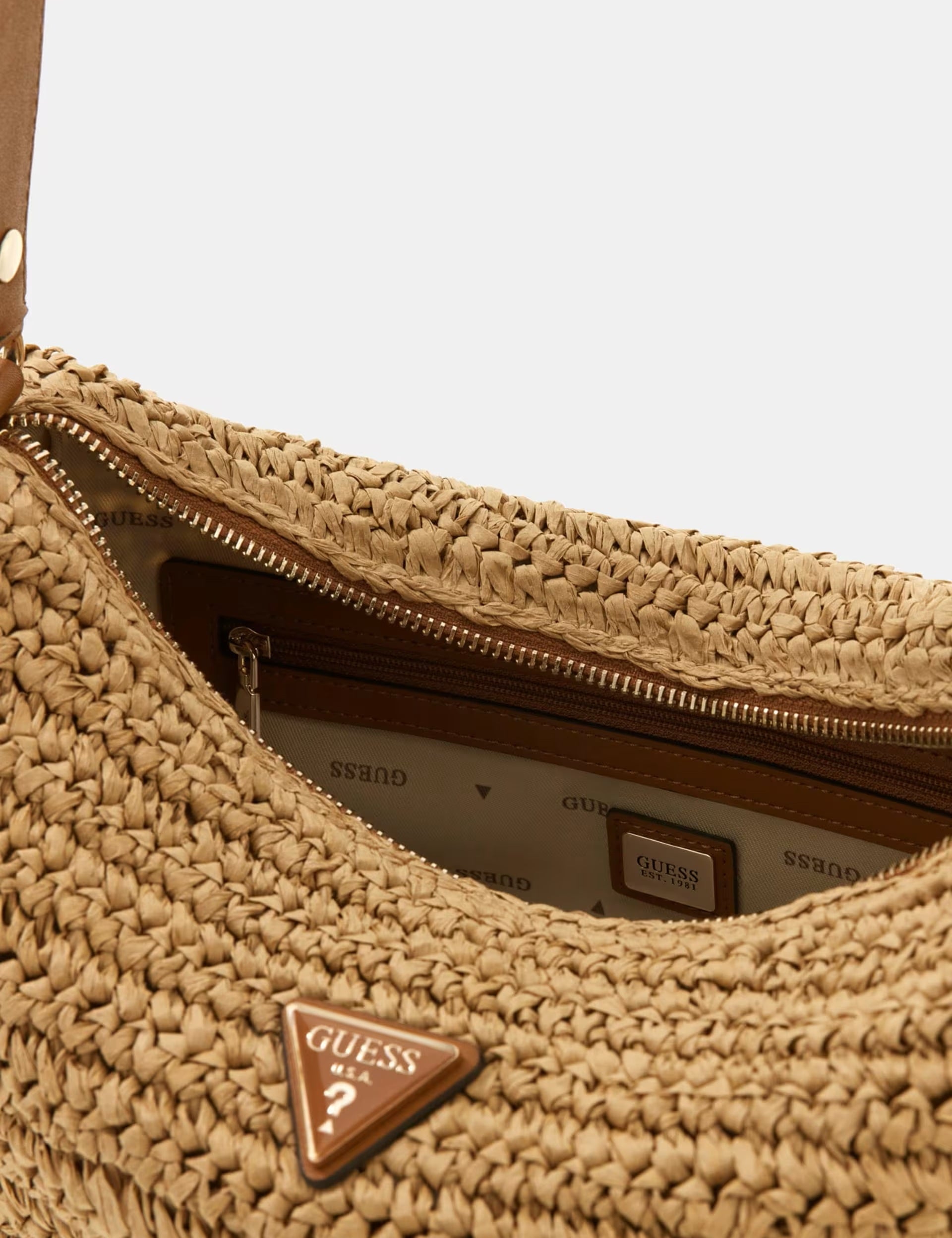 Borsa a spalla Ofelia in paglia Guess - MYLILLY
