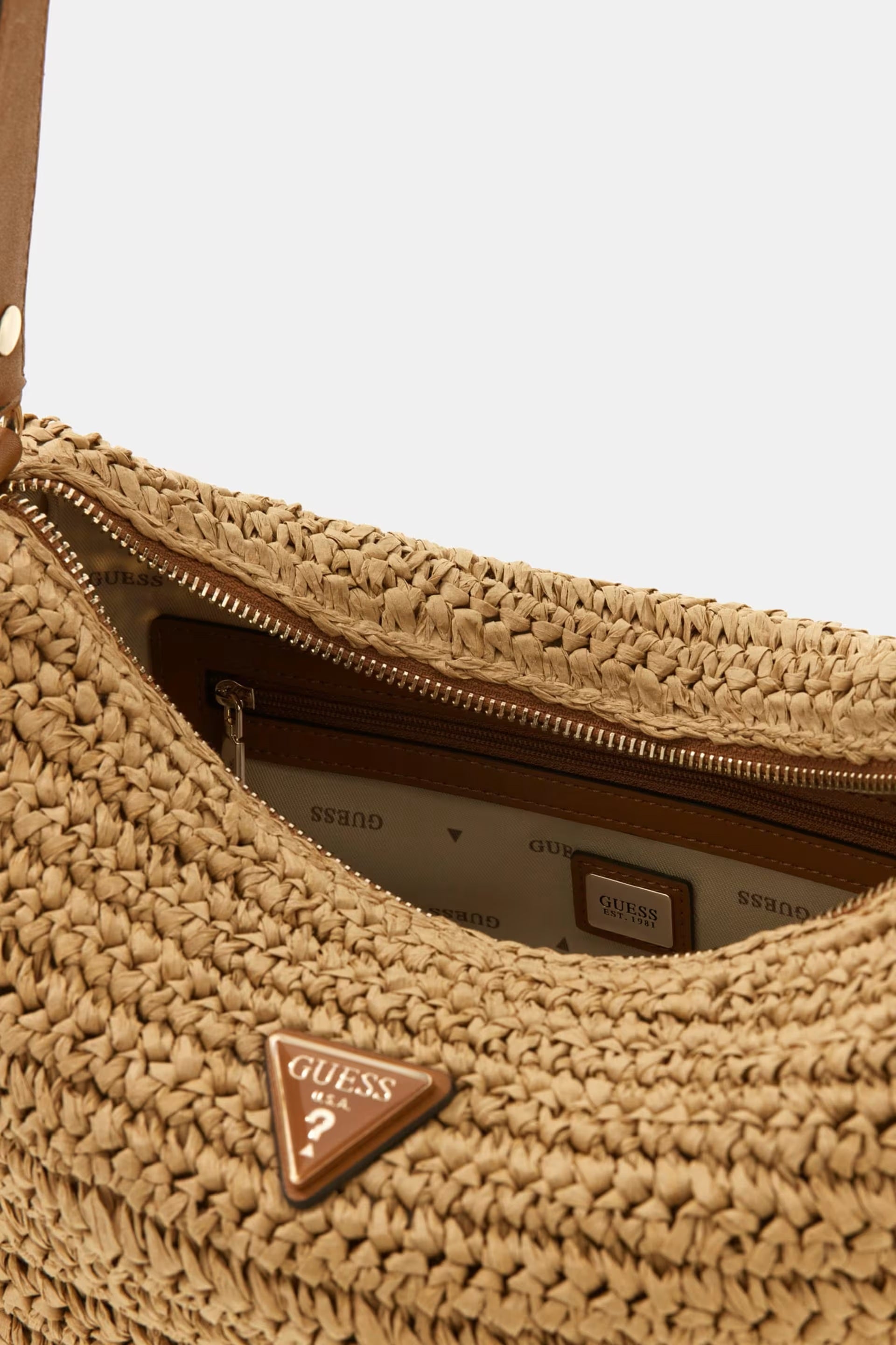 Borsa a spalla Ofelia in paglia Guess - MYLILLY