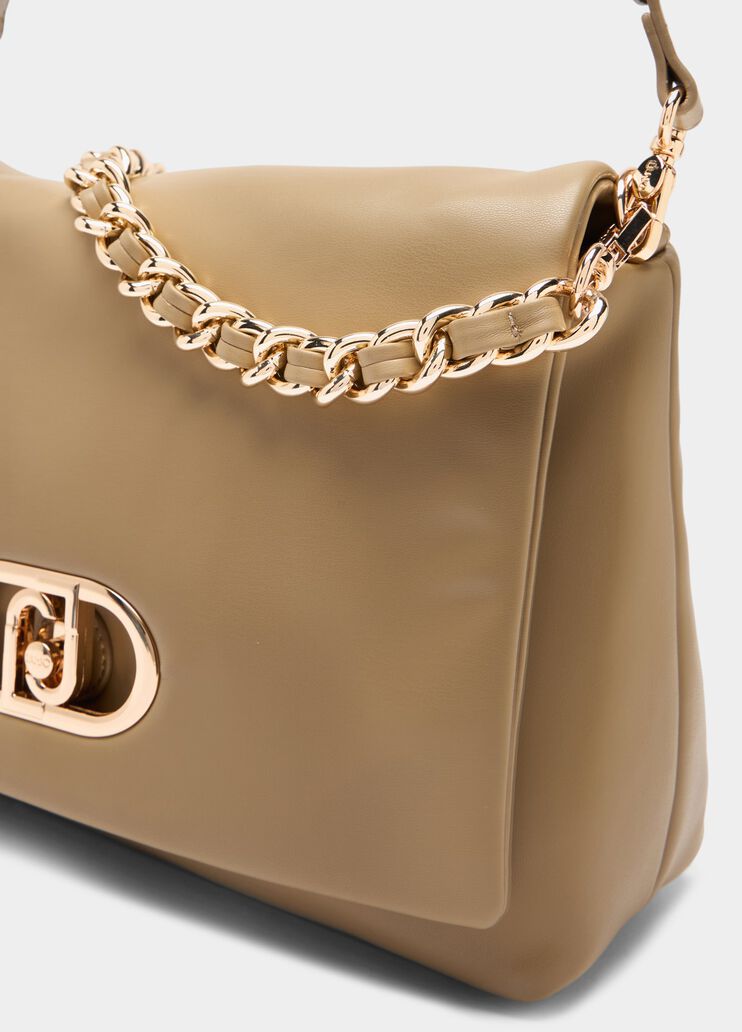 Liu Jo LaPuffy shoulder bag for women, stylish handbag with shoulder strap and soft textured design, perfect for everyday use.