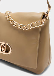 Liu Jo LaPuffy shoulder bag for women, stylish handbag with shoulder strap and soft textured design, perfect for everyday use.