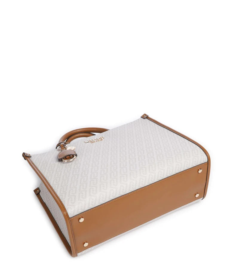 Liu Jo Ridhi women's hand bag in soft leather with top handle and minimalist design, perfect for stylish everyday use.