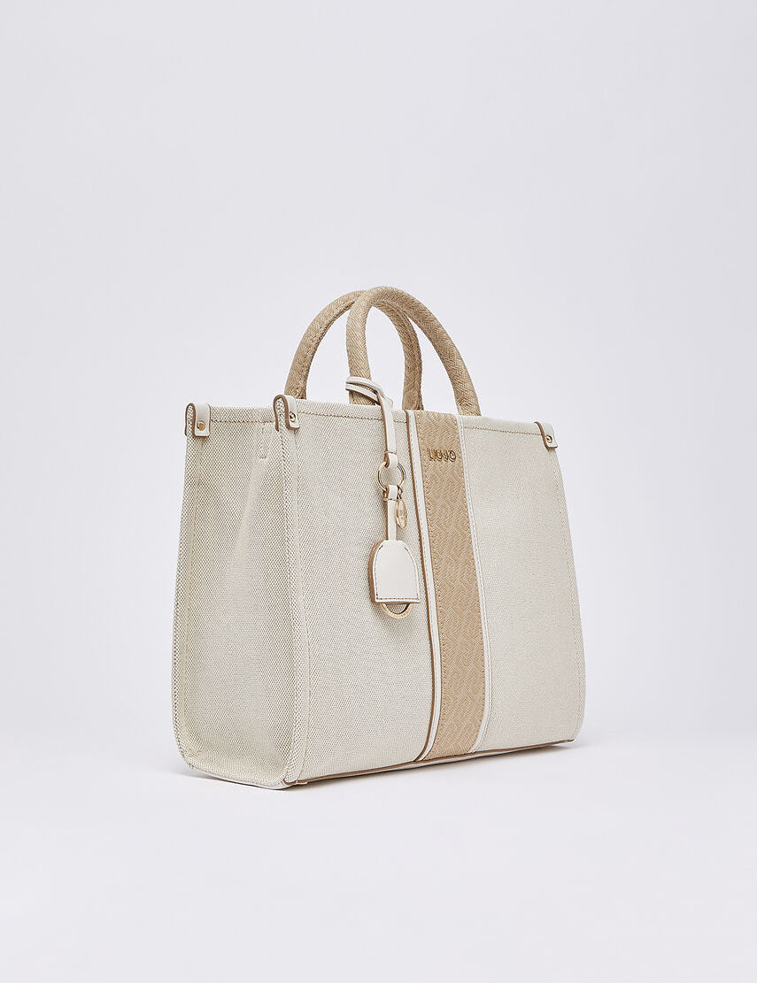 Liu Jo women's handbag with structured design, top handles, and elegant details, perfect as a stylish accessory for women.