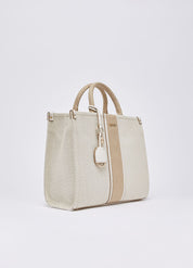 Liu Jo women's handbag with structured design, top handles, and elegant details, perfect as a stylish accessory for women.