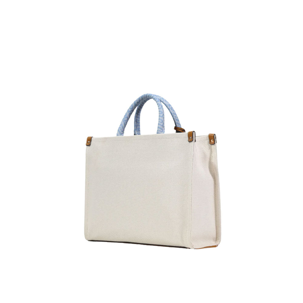 Liu Jo women's hand bag with structured design and top handle, featuring smooth leather and subtle branding details.