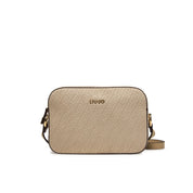 Liu Jo Crossover Manhattan mini shoulder bag with sleek design, black leather, and silver hardware, perfect for stylish everyday use.