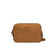 Liu Jo Crossover Manhattan mini handbag with chain strap, black leather, stylish accessory for women.