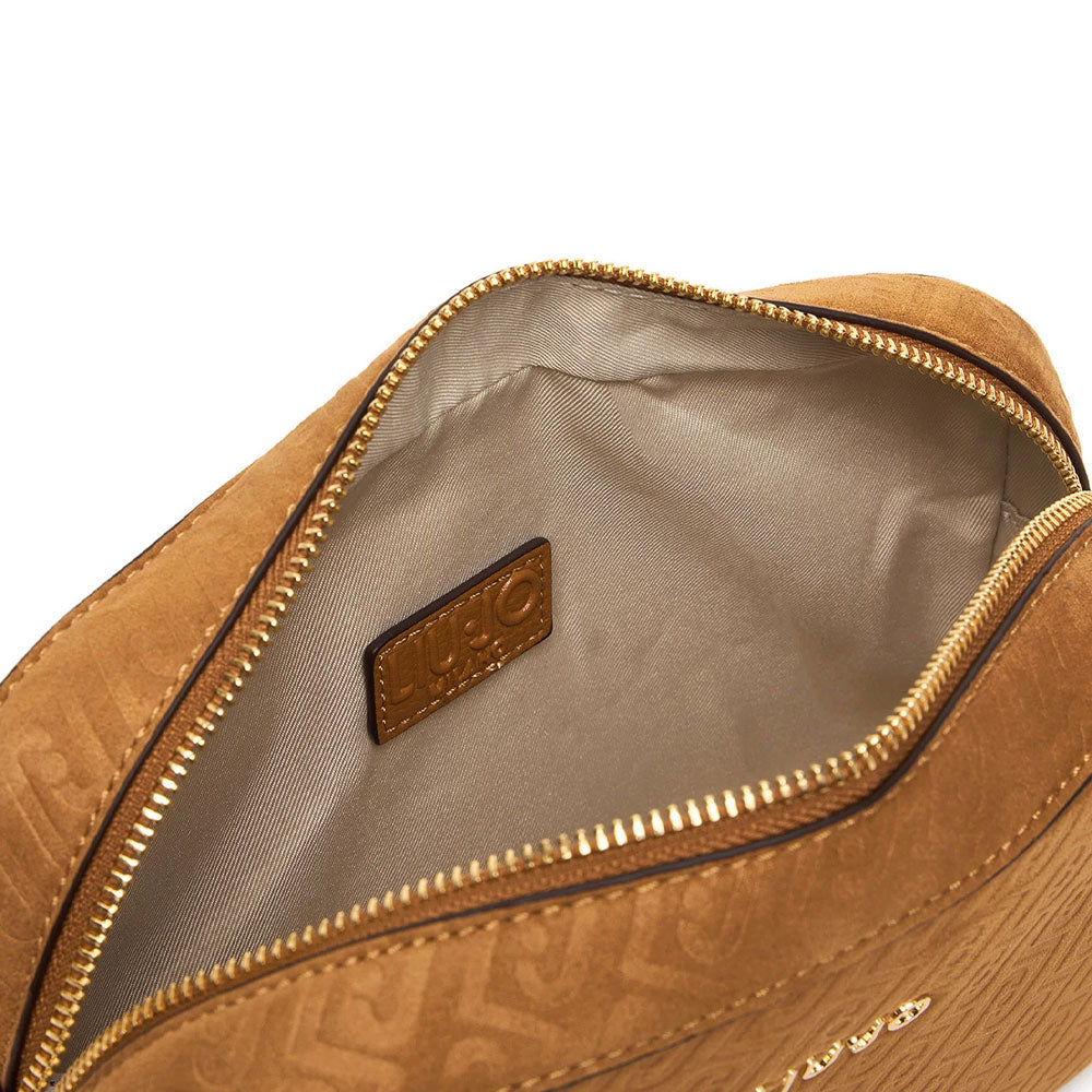 Liu Jo Crossover Manhattan mini bag for women, stylish leather handbag with adjustable strap and sleek design.