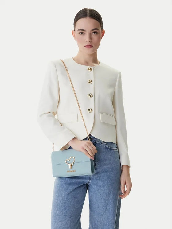 Crossover Heart Turnlock Love Moschino