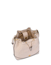 Bucket Bag Plume Canvas Pollini