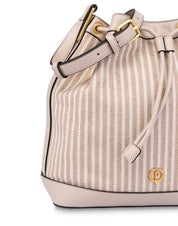 Bucket Bag Plume Canvas Pollini