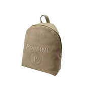 Pollini suede backpack
