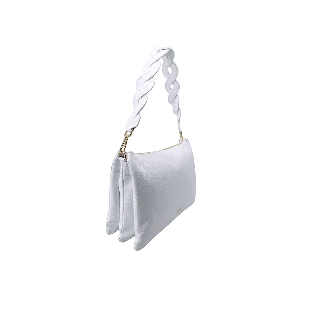 M BRC Onda shoulder bag for women with a stylish wave design, featuring a compact and versatile shoulder strap.