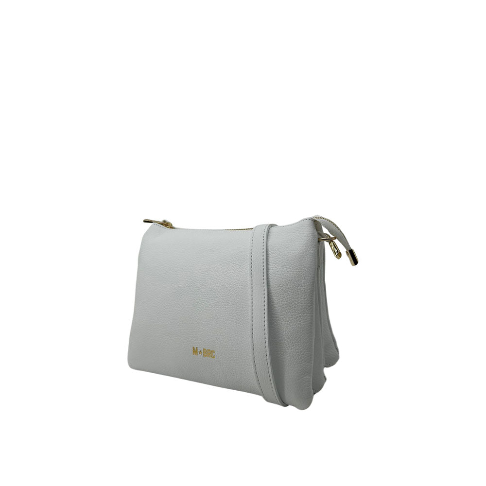 Mini shoulder bag by M BRC featuring wave design, compact style, and versatile shoulder strap, perfect for fashionable accessories.