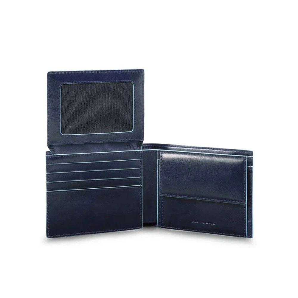 Portafoglio in pelle Blue Square Piquadro