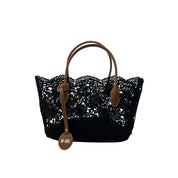 M*Brc Macrame Shoulder Bag