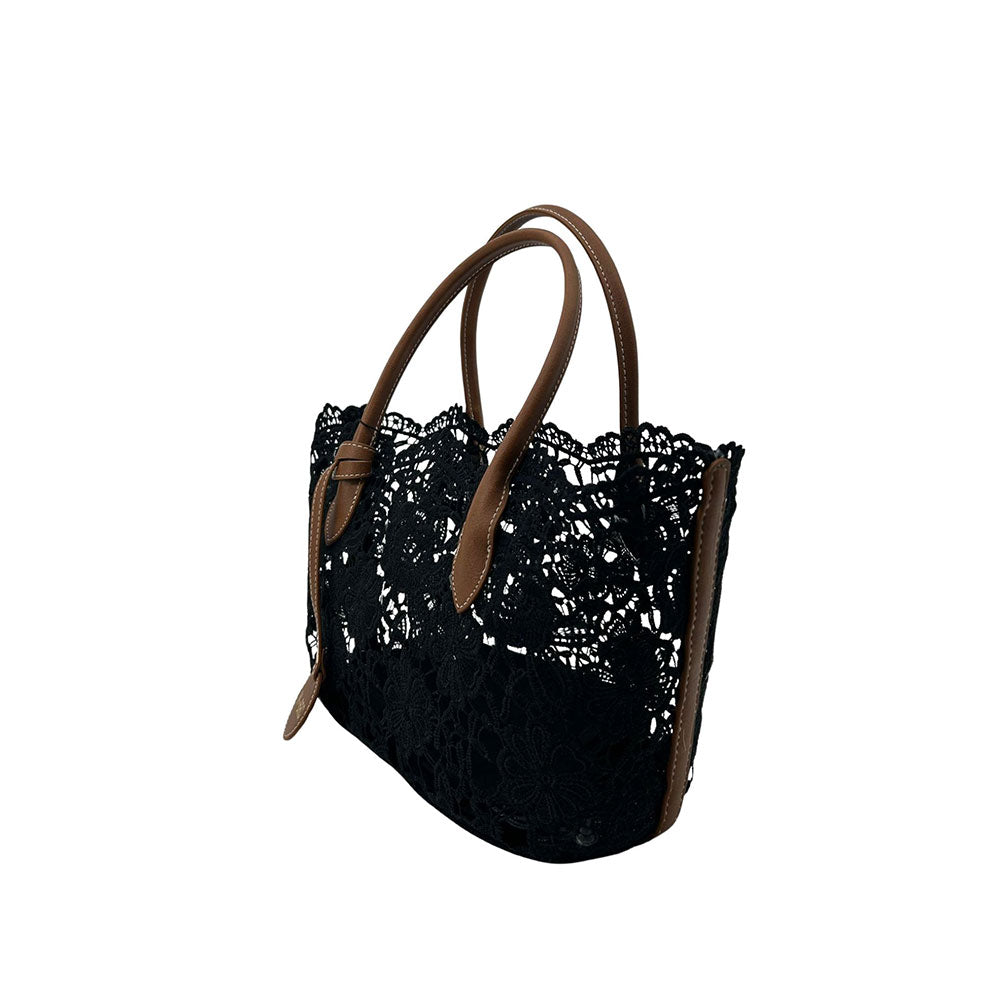 M*Brc Macrame Shoulder Bag