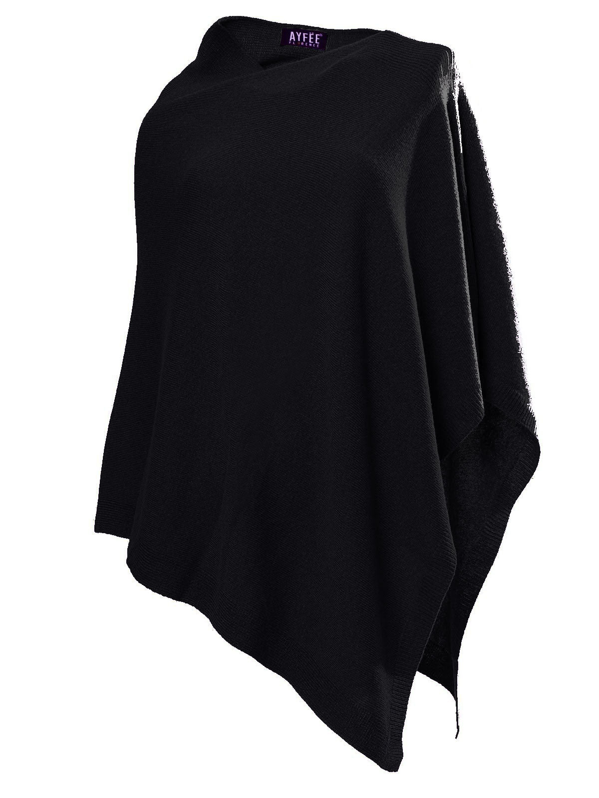 Ayfee knit poncho