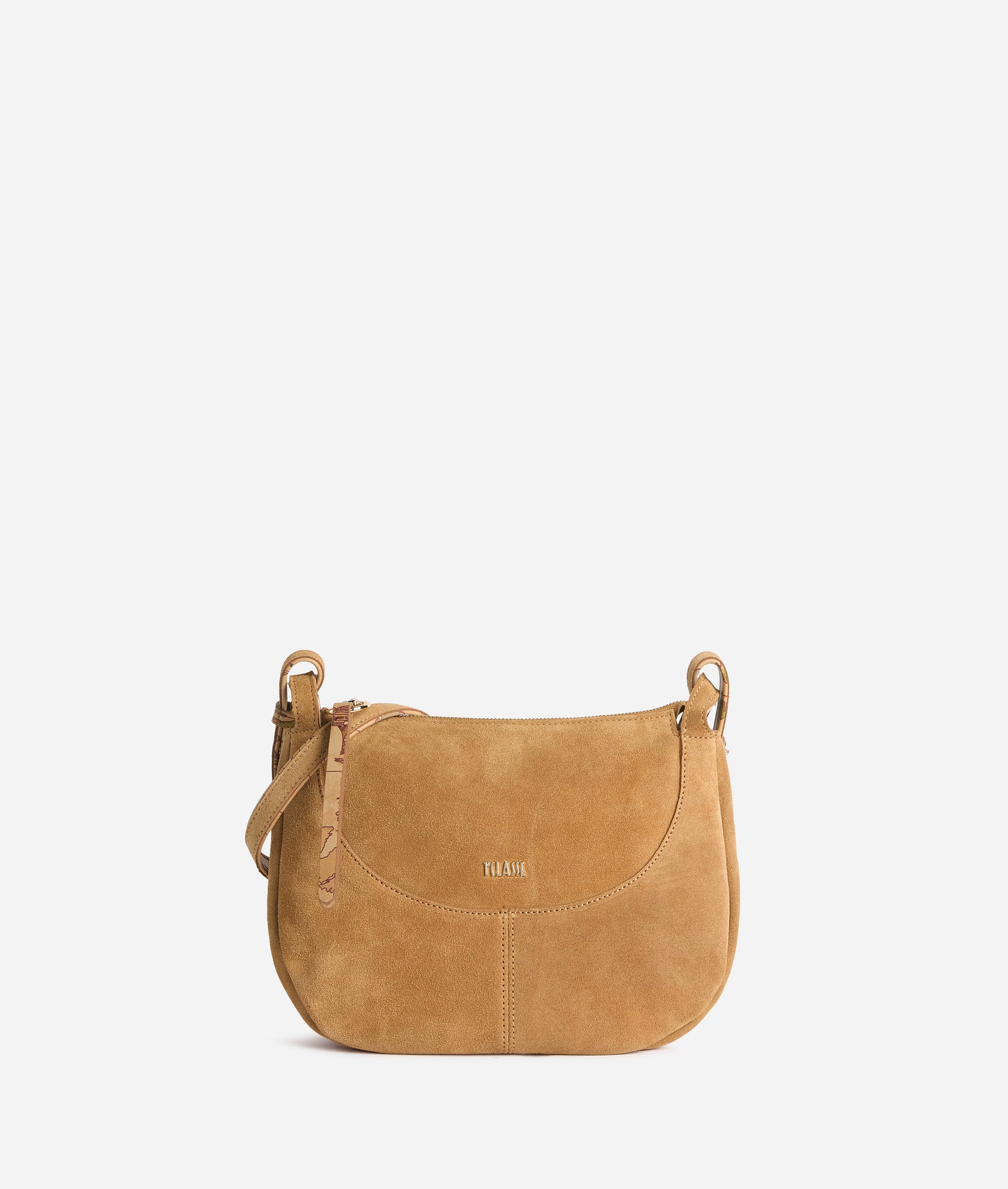 Alviero Martini 1ª Classe Tribal mini crossbody bag for women with patterned design and adjustable strap.