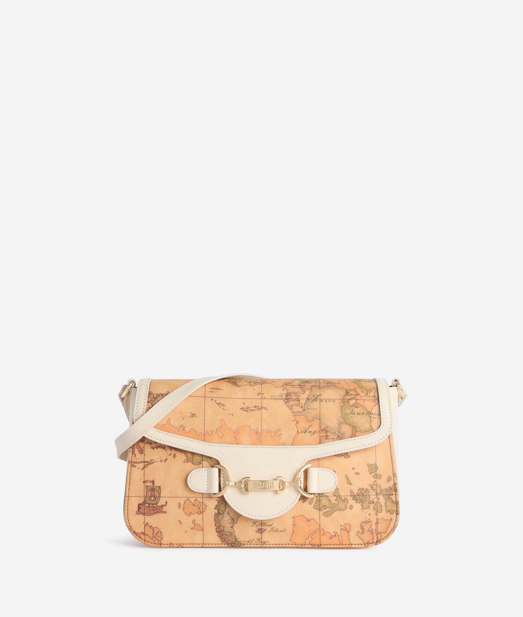 Alviero Martini 1ª Classe Geo Classic Resort Bag, a stylish women's shoulder bag with signature print and adjustable strap.