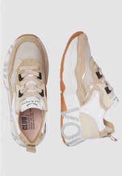Club105 Sneakers Voile Blanche