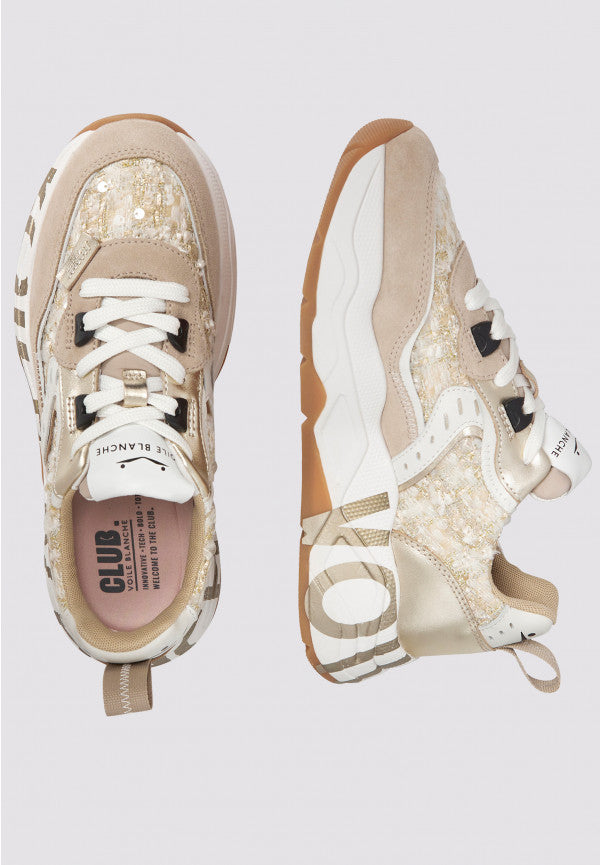 Club105 Sneakers Voile Blanche