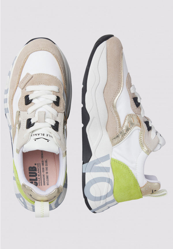 Club105 Sneakers Voile Blanche - MYLILLY