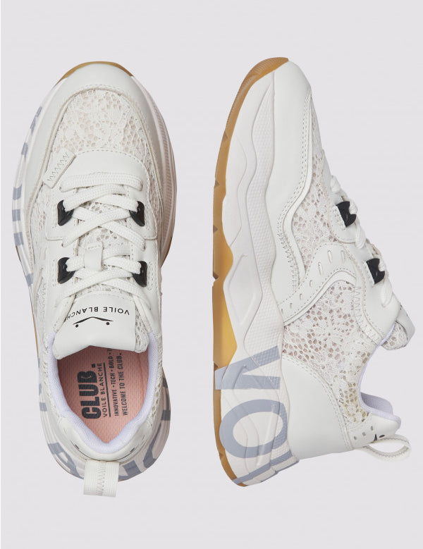Club105 Sneakers Voile Blanche - MYLILLY