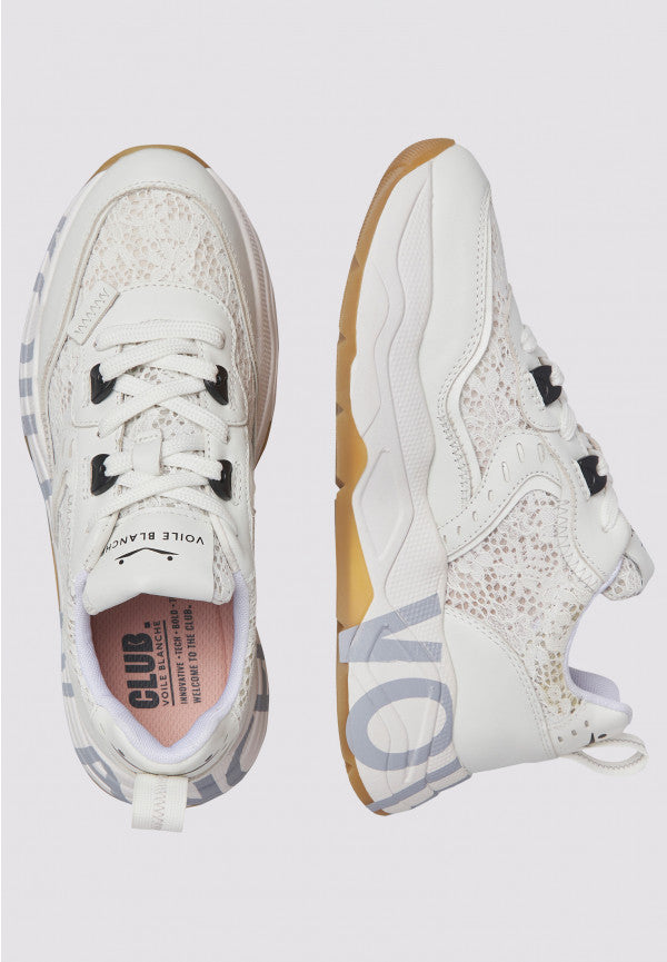 Club105 Sneakers Voile Blanche - MYLILLY