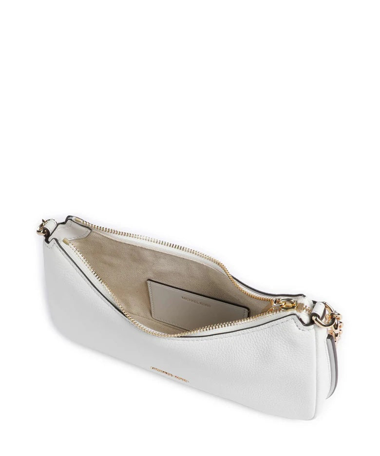 Medium Nolita shoulder bag by Michael Kors, stylish leather accessory for women with gold-tone hardware and adjustable strap.