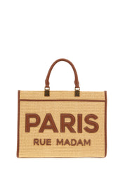 Borsa Iconique Tote Straw Rue Madam - MYLILLY