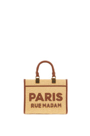 Borsa Iconique Mini Tote Straw Rue Madam - MYLILLY