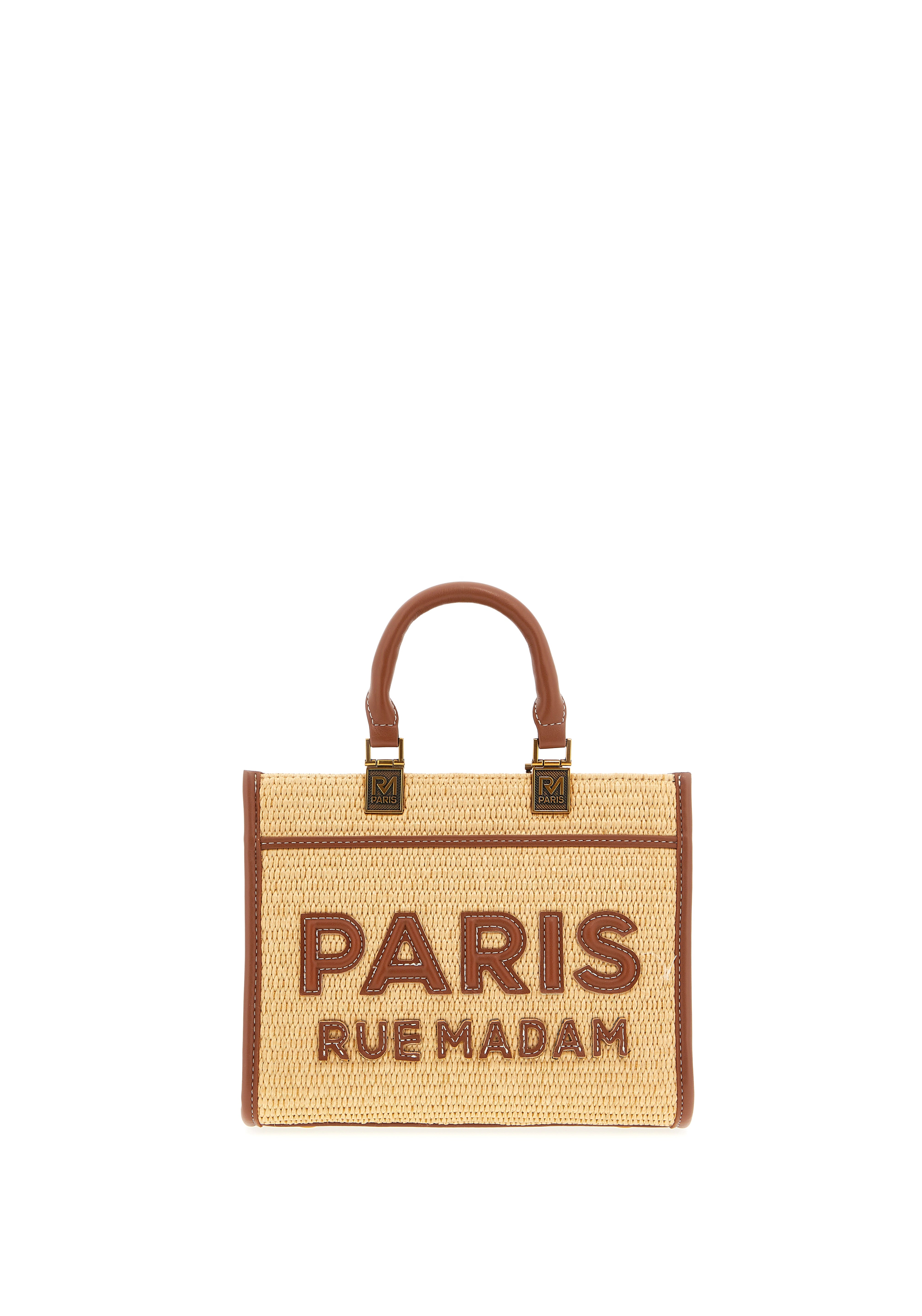 Borsa Iconique Mini Tote Straw Rue Madam - MYLILLY