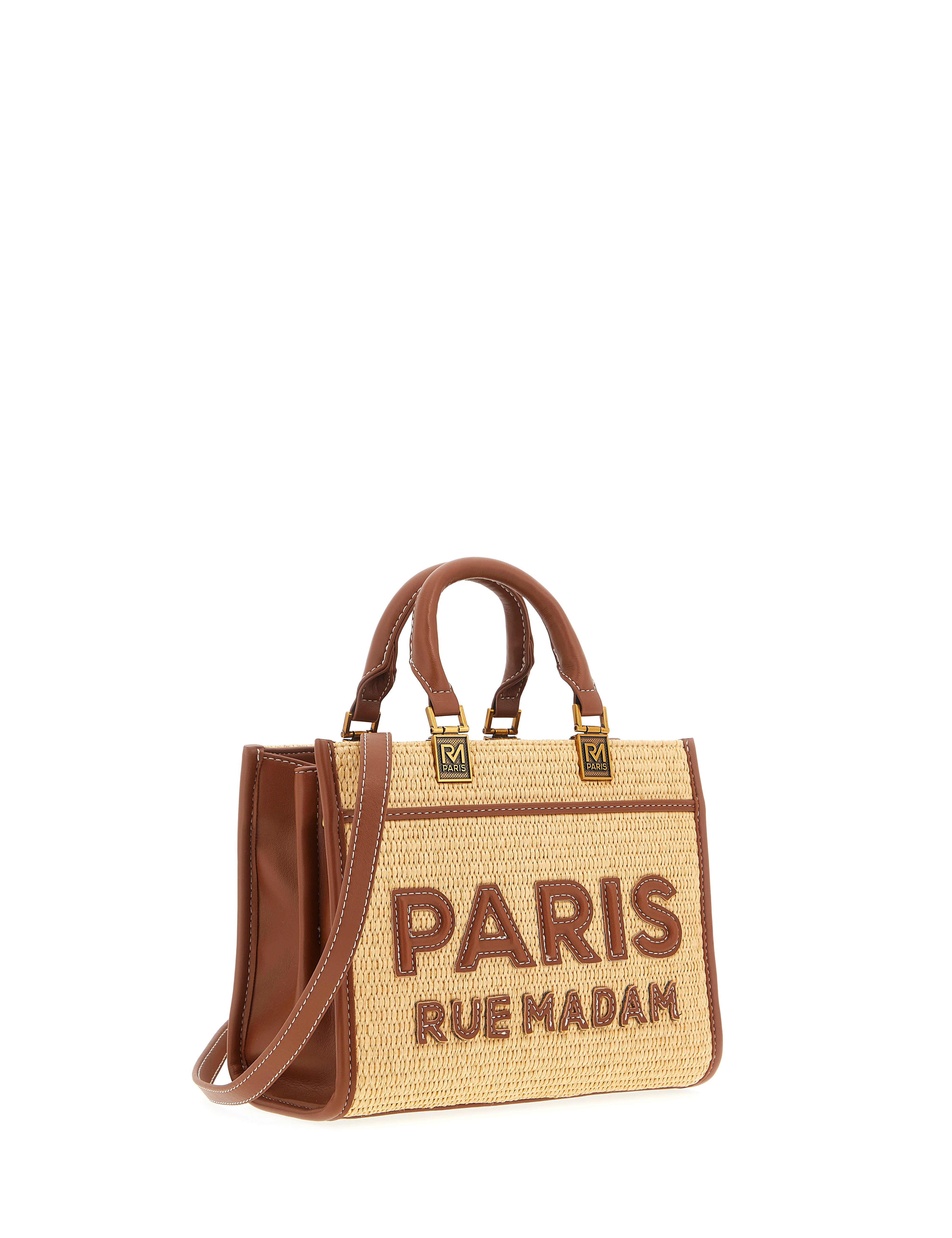 Borsa Iconique Mini Tote Straw Rue Madam - MYLILLY