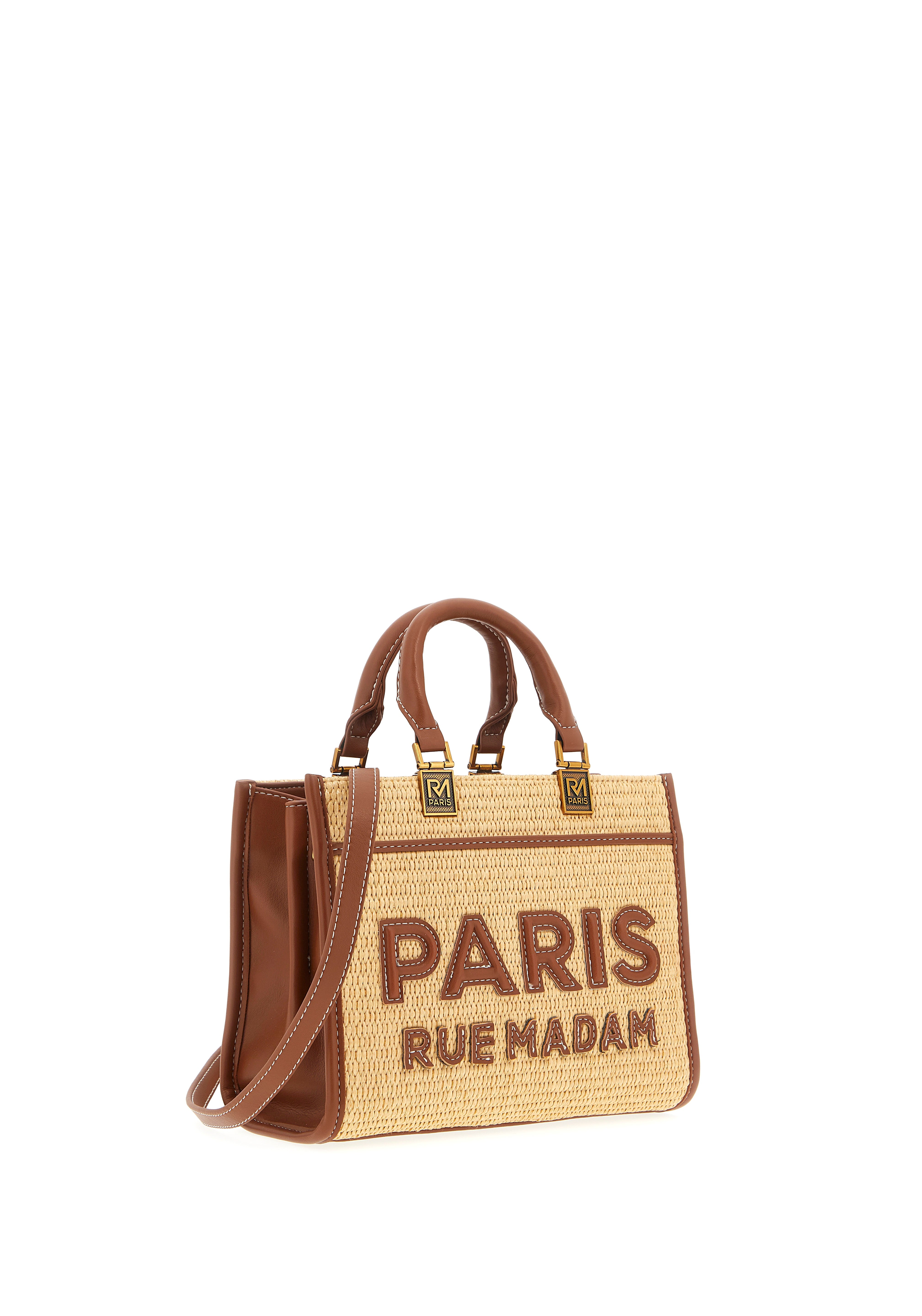 Borsa Iconique Mini Tote Straw Rue Madam - MYLILLY