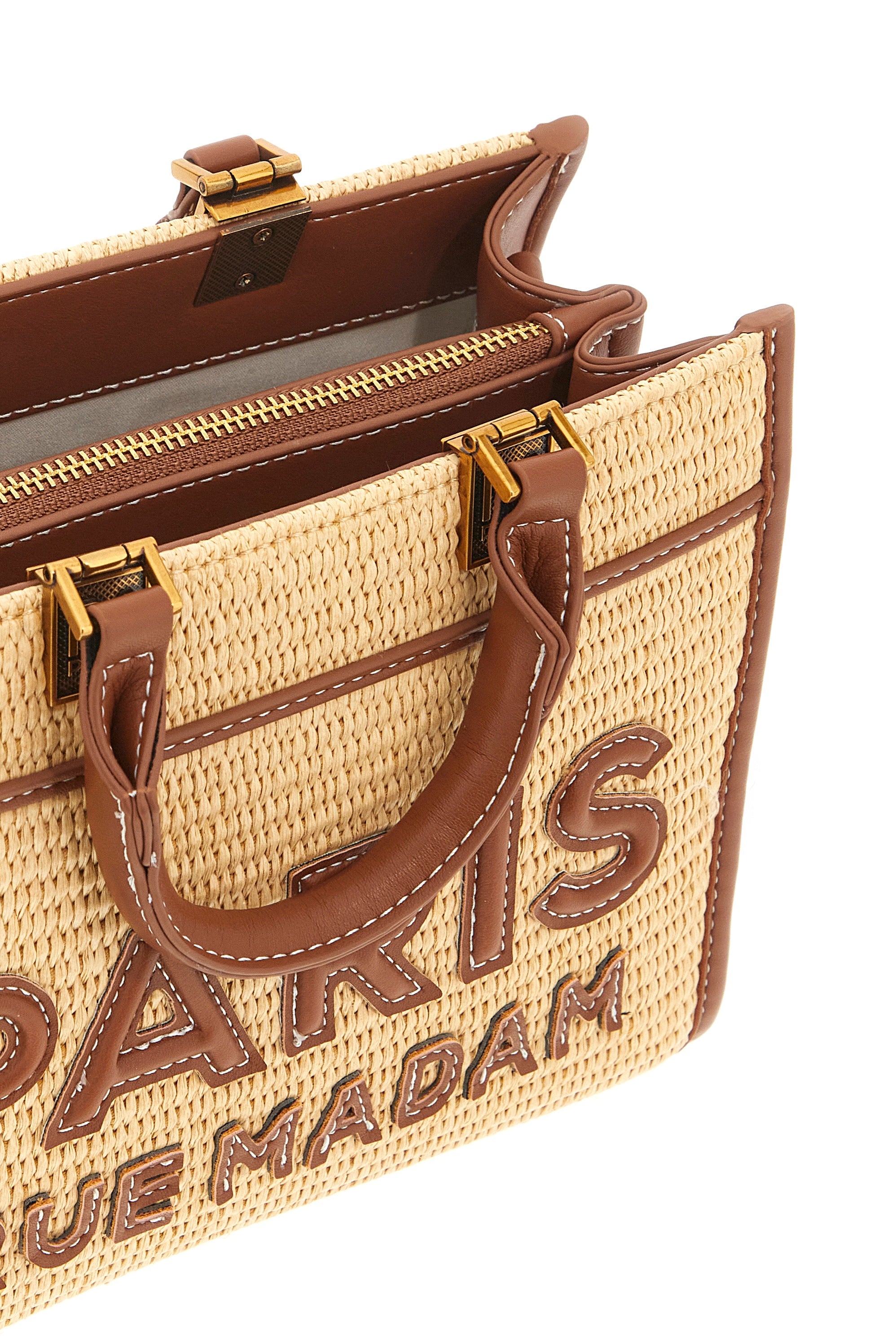 Borsa Iconique Mini Tote Straw Rue Madam - MYLILLY